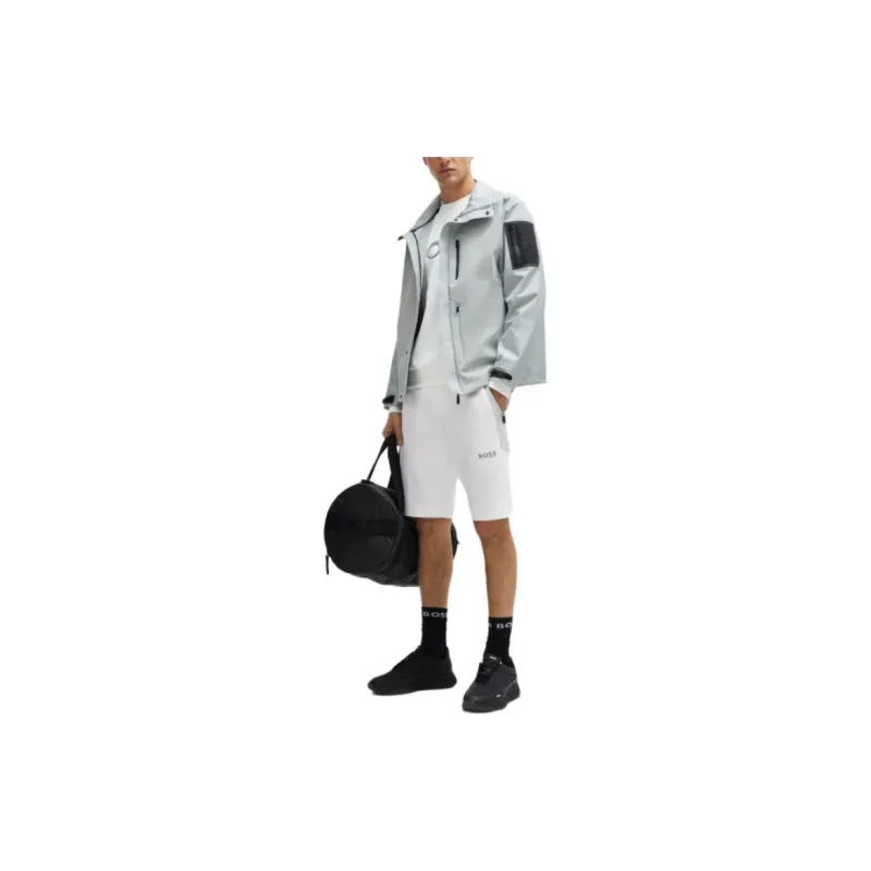 HUGO BOSS SS24 Jackets & Coats Men's Light Gray-4