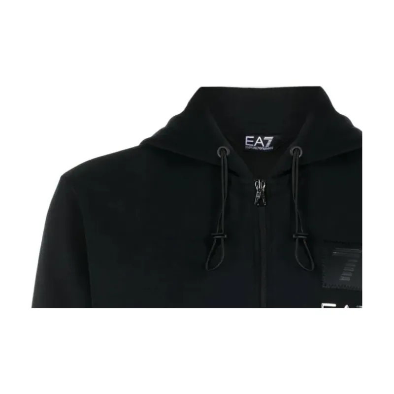 EMPORIO ARMANI EA7 Sweatshirts Men Black-4