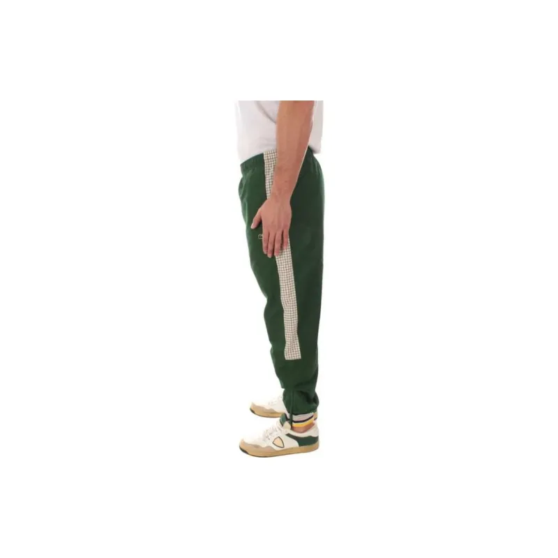 LACOSTE Knitted Sweatpants Men Green-3