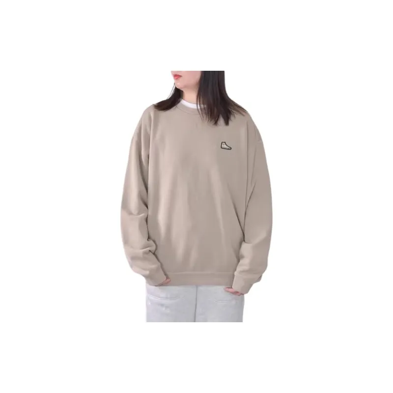 Converse Sneaker Patch Crew Sweatshirt Men's Khaki-2