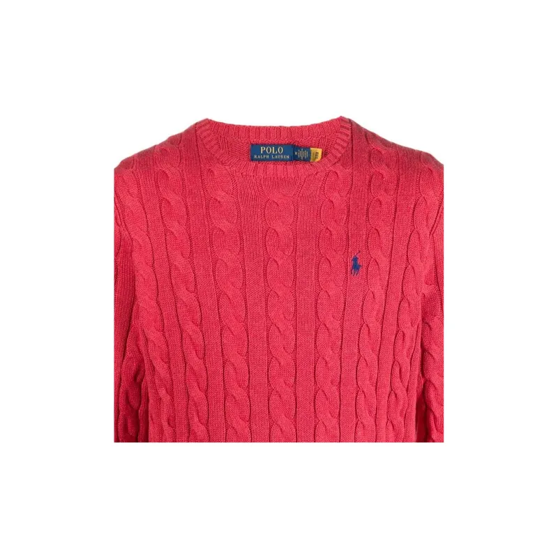 Polo Ralph Lauren FW23 Sweater Men's Strawberry Red-4