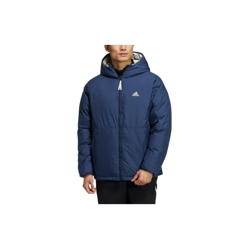 Adidas REVERSIBLE DOWN JACKET Down Jacket Men's Blue-2