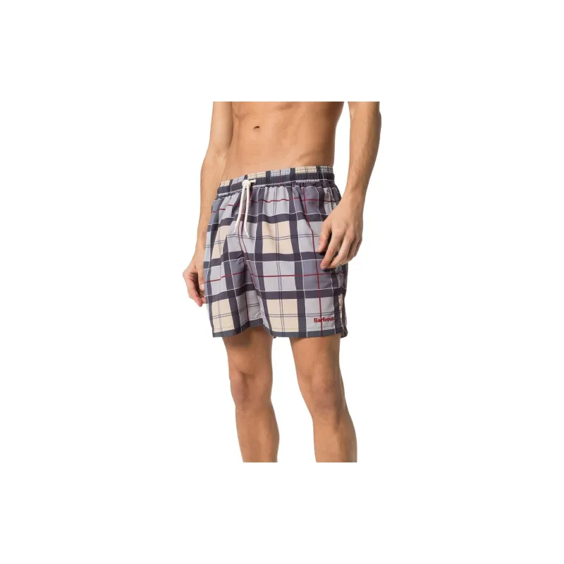 BARBOUR Tartan Check Swim Shorts-2