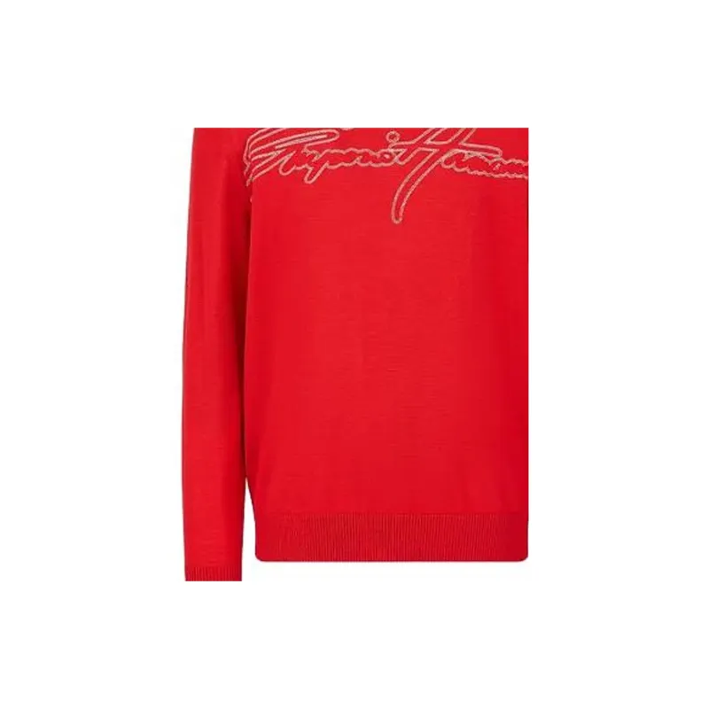 EMPORIO ARMANI Sweaters Men Red-5