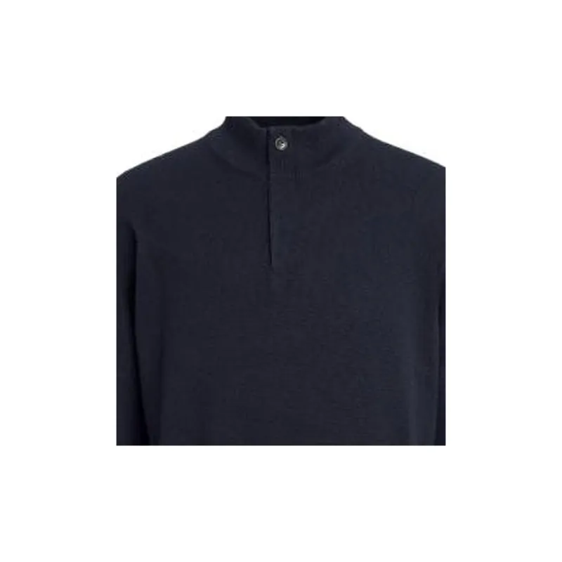 Zzegna Oasi Mock Neck Ribbed Jumper-1