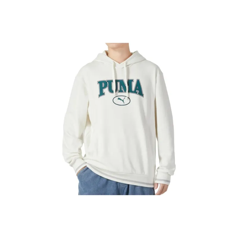 PUMA Squad Sweatshirts Men White-2