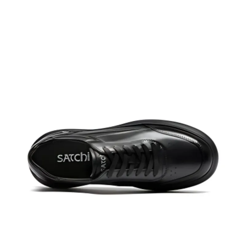 Satchi Lightweight Low Top Casual Shoes Men's Black-3