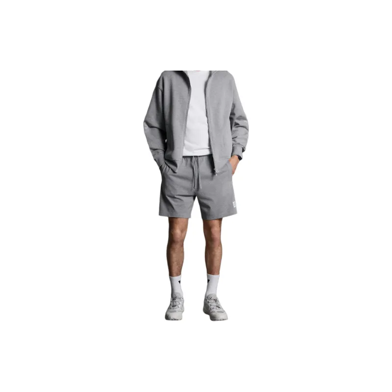 ZARA Casual Shorts Men's Zebra Print Gray-2