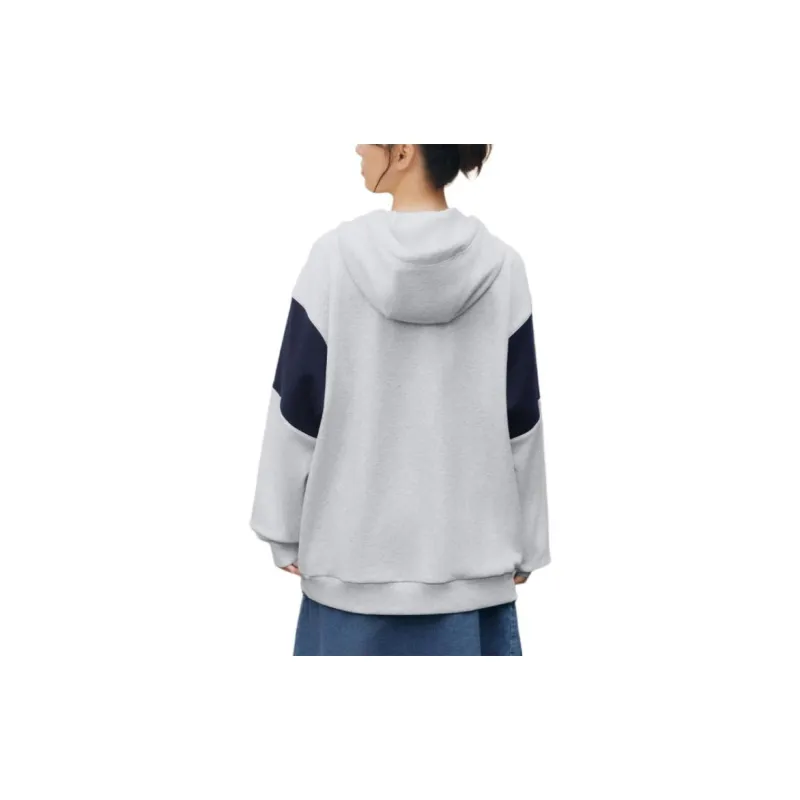 361° Sweatshirt Unisex Original Heather Gray/Serene Dark Blue-3