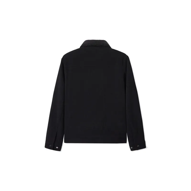 Cabbeen Jackets Coats Men's Coal Black-2
