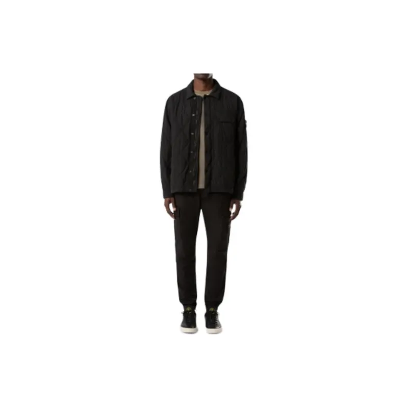 STONE ISLAND Lightweight Quilted Nylon Jacket-3
