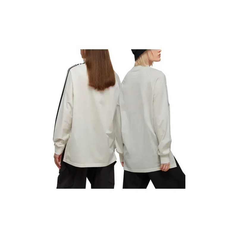 Y-3 Long-Sleeved Logo Printed T-Shirt-5