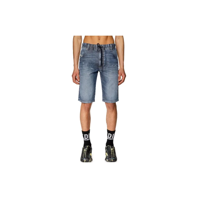 DIESEL Denim Shorts Men Medium Blue-2