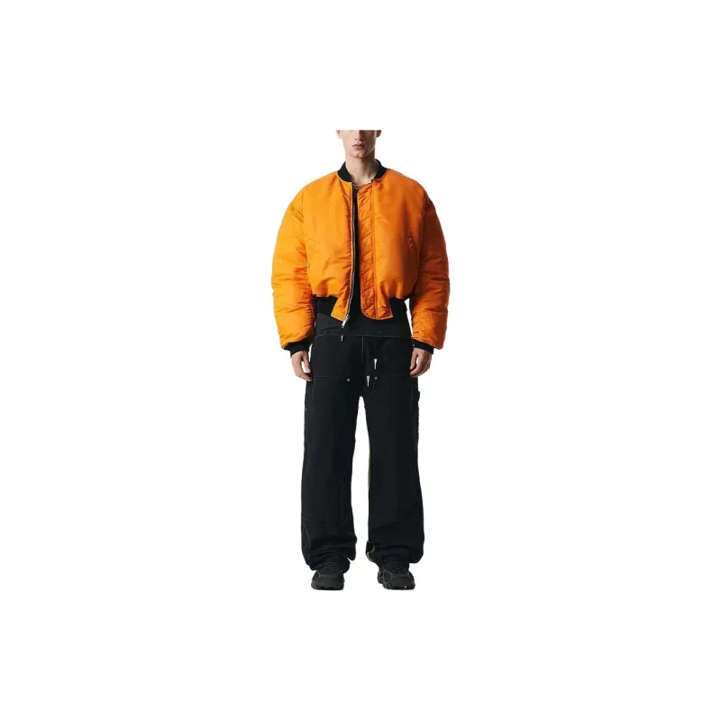 H&M H2 Collaboration Series Cargo Pants Men Black-1