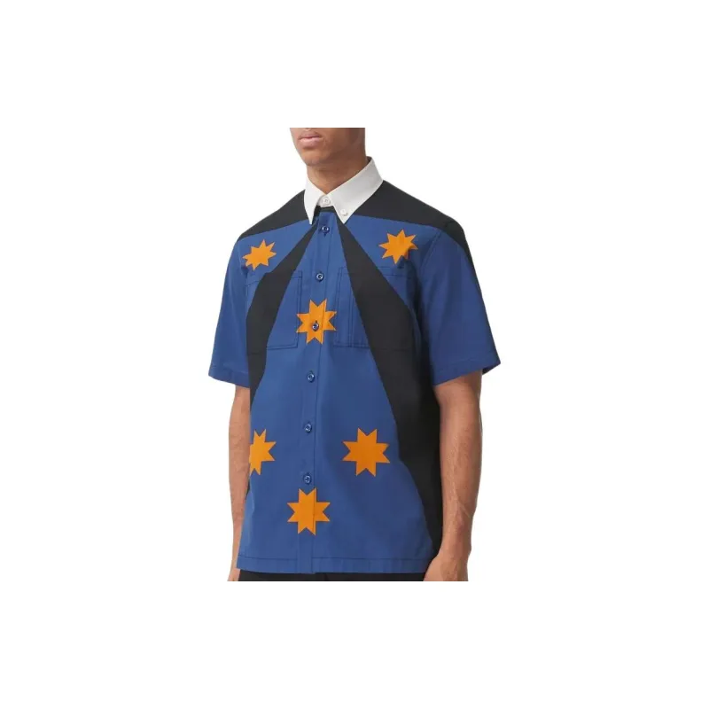 Burberry Star Detail Short Sleeve Shirt-2