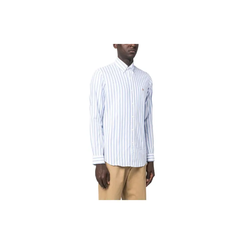 Polo Ralph Lauren Pony Embroidered Striped Shirt-3
