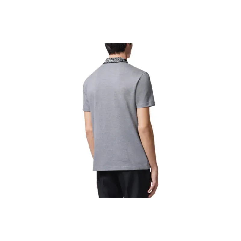 VERSACE Polo Shirts Men Gray-2