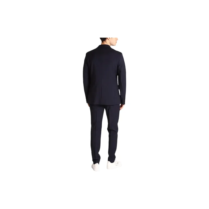 CALVIN KLEIN Business Suit Coat Men's Blue-3