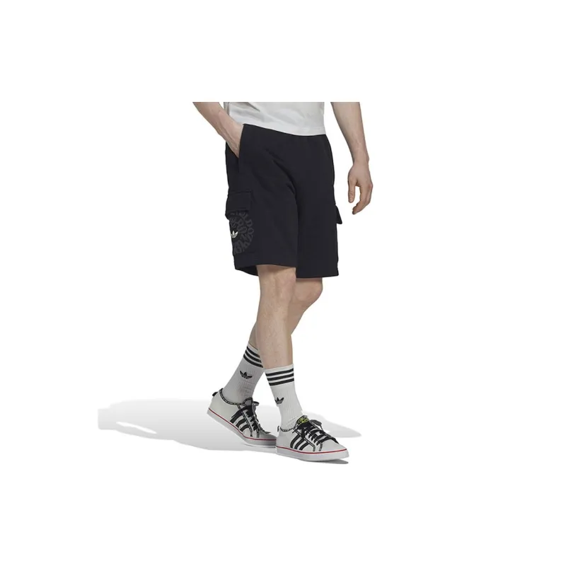 Adidas Originals Sports Shorts Men's Black-3
