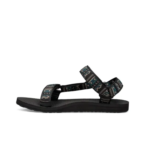 90725L-NVOR Beach Sandals Men's Black Umber