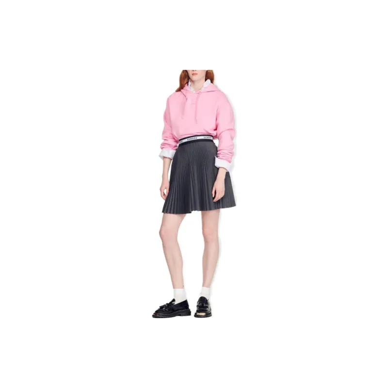 Sandro Sweatshirts Unisex Pink-3