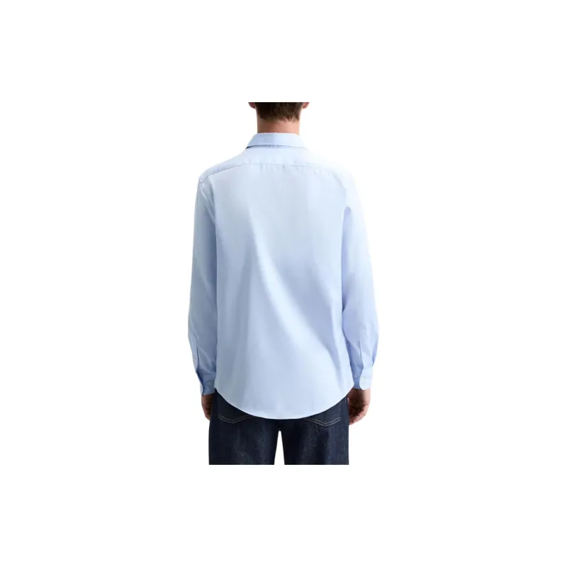 ZARA Shirts Men Sky Blue-3