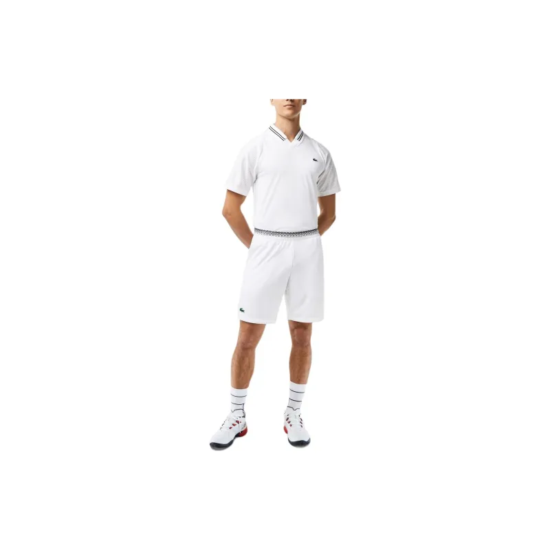 LACOSTE Casual Shorts Men White-1