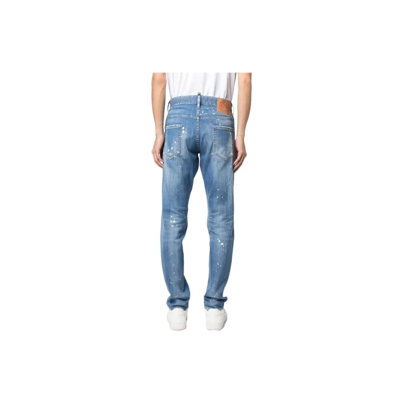 DSQUARED 2 Mid Rise Distressed Jeans-2