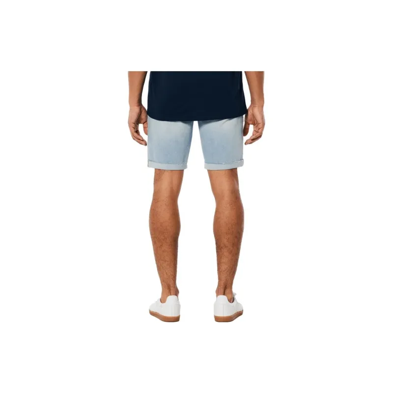 Hollister Denim Shorts Men Light Washed-3