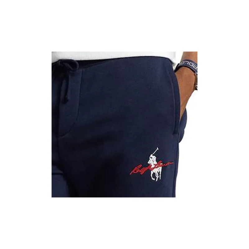 Polo Ralph Lauren FW23 Knitted Sports Pants Men's Navy-2