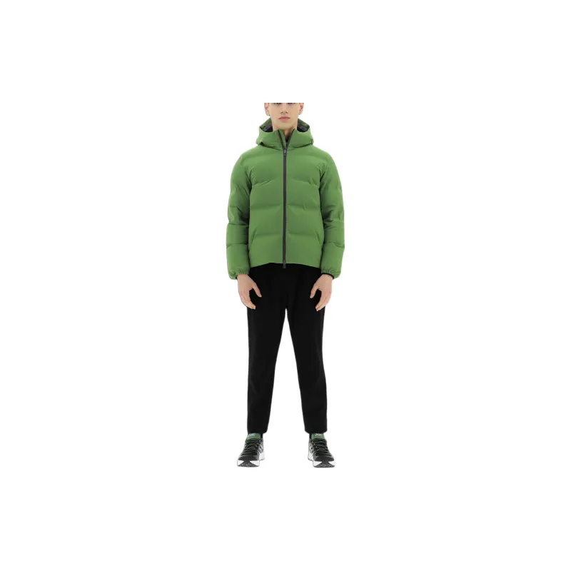 HERNO Padded Zip up Hooded Jacket-3