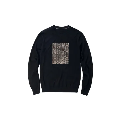 Mr.Bu Sweaters Men Pianos Black