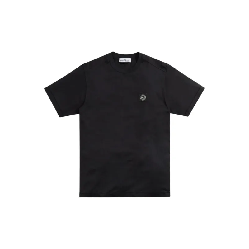 STONE ISLAND Compass patch Cotton T shirt-0
