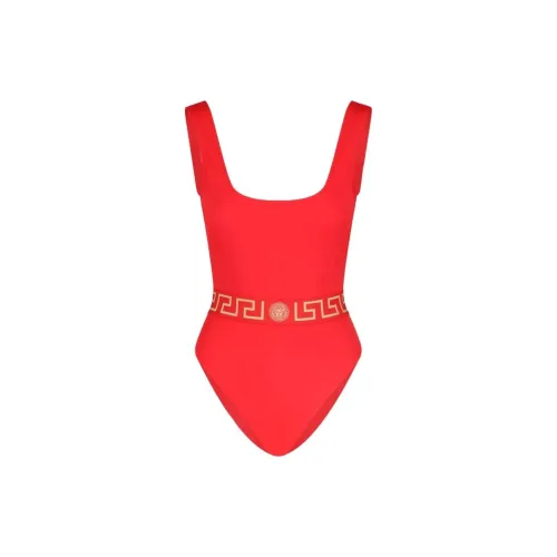 VERSACE Sleeveless One Piece Swimsuit