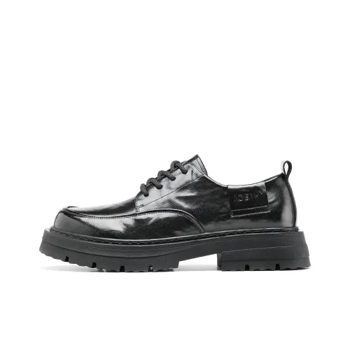 JOSINY Men's Casual Shoes Men Low-Top Black