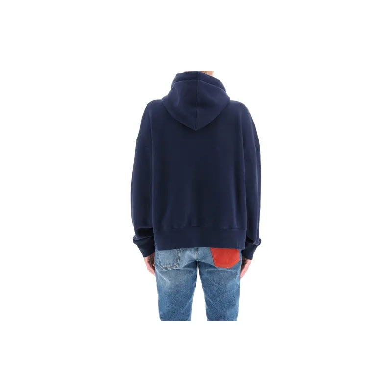 PALM ANGELS Sweatshirts Men Blue-5