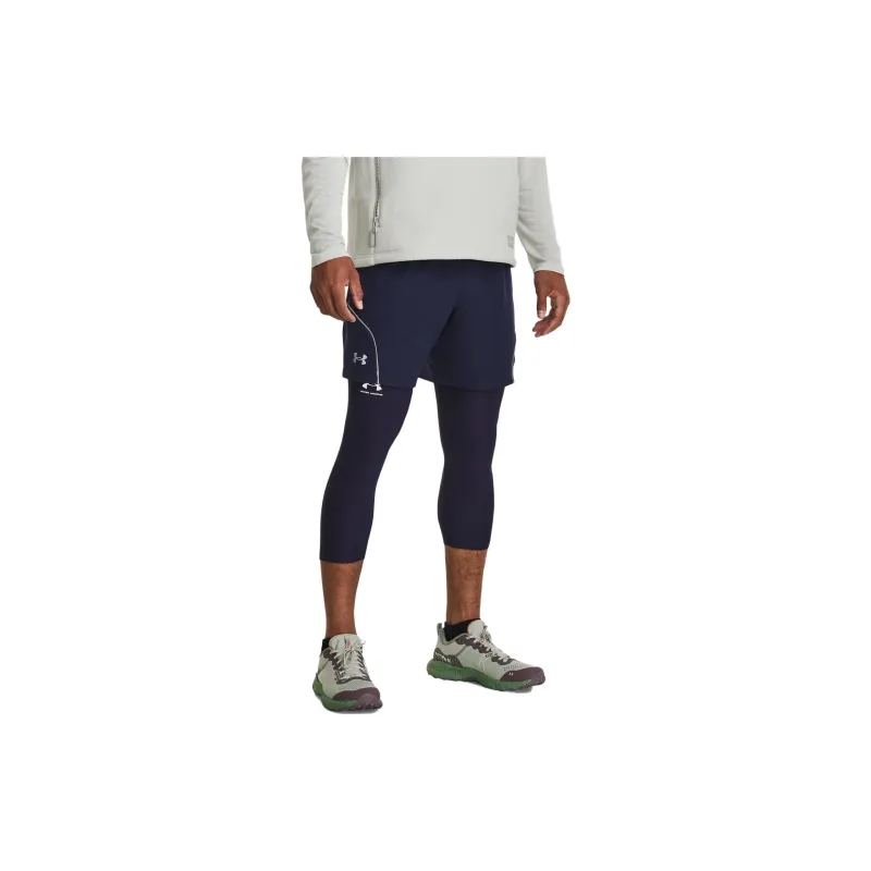 Under Armour Anywhere Casual Shorts Men Midnight Dark Blue-3