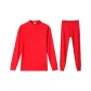 Mock Neck Red