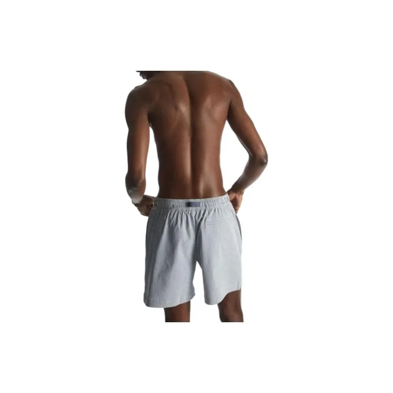 COS Swimming Shorts Men Blue/White Stripes-2
