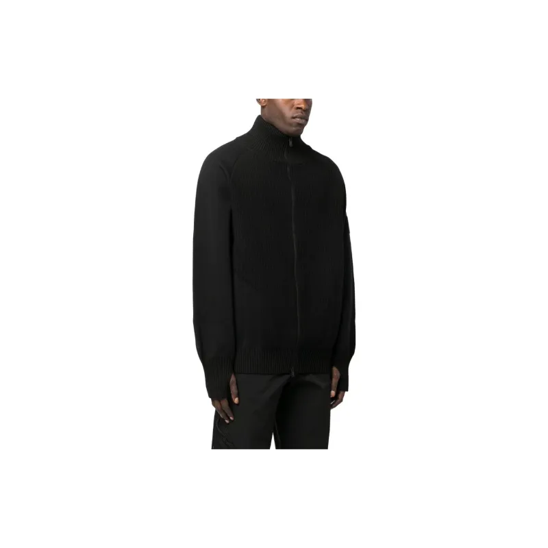 Y-3 Zip-fastening Knitted Sweatshirt-2