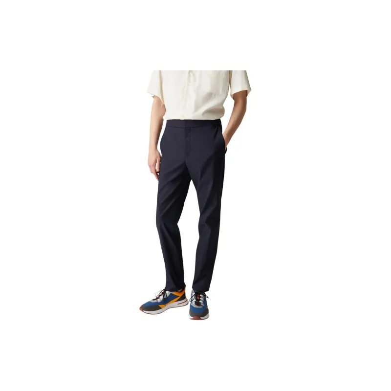 Loro Piana Casual Pants Men's Marine Blue-4