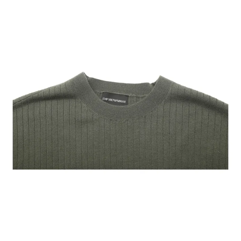 EMPORIO ARMANI Knitwear Men Green-4