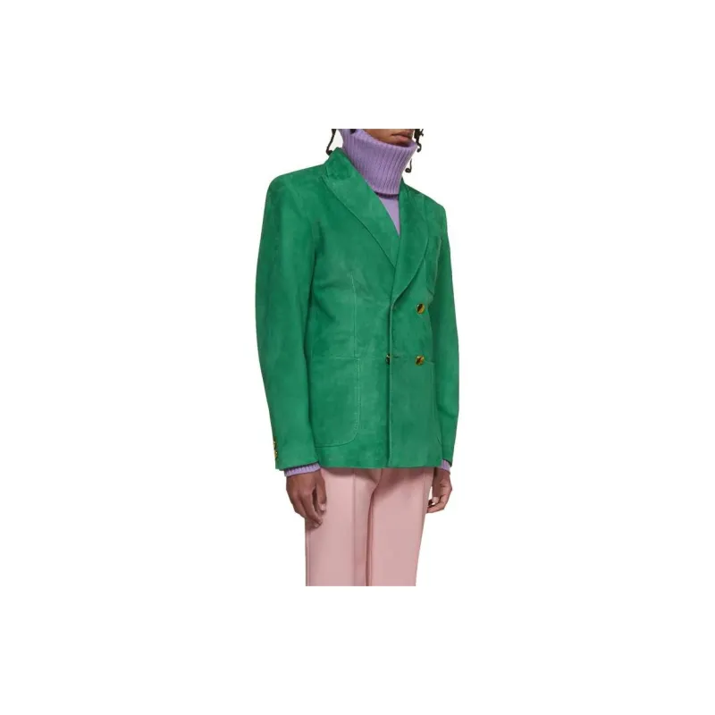 GUCCI Business Suits Men Green-1
