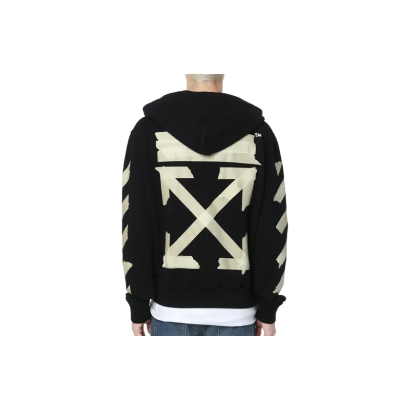 OFF WHITE Arrows Zip Up Hoodie-3
