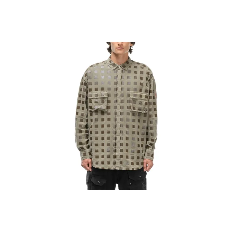 Cav Empt Shirts Men Khaki-2