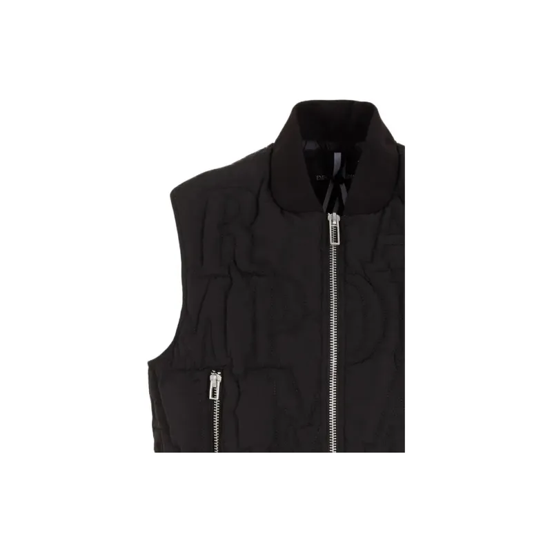 EMPORIO ARMANI Vests Men Black-4
