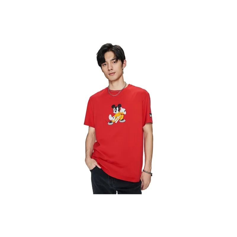 Disney X Lee T Shirts Men Red-3