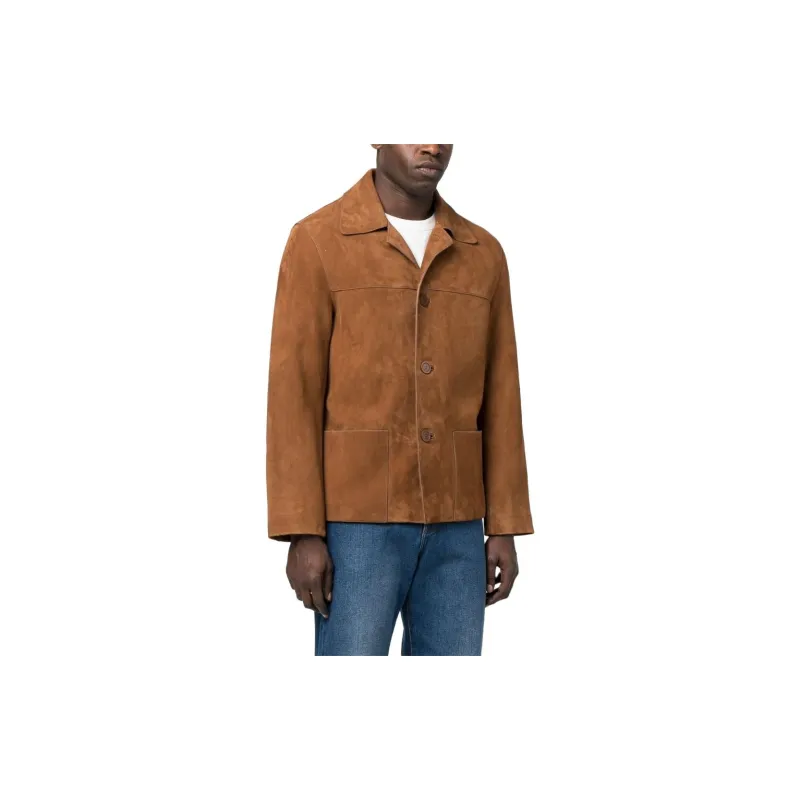 Sandro Jackets Men Brown-3