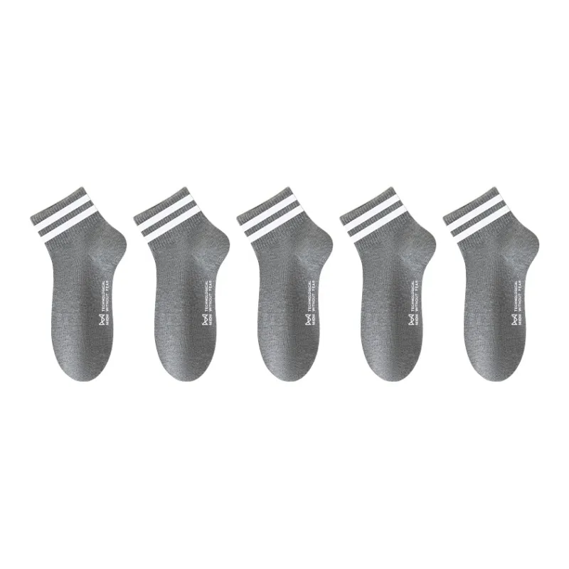 MIIOW Mid Calf Socks Women's 5 Pack-3