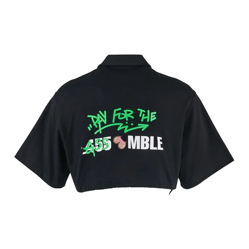 455EMBLE T Shirts Unisex Black-1
